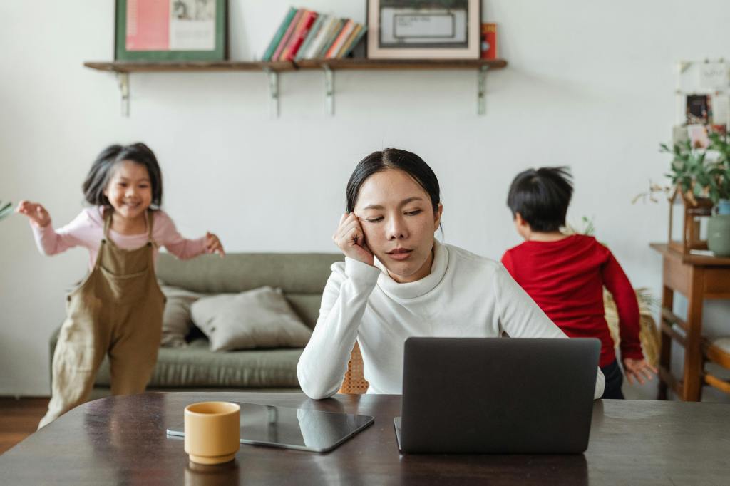 balancing remote work and motherhood