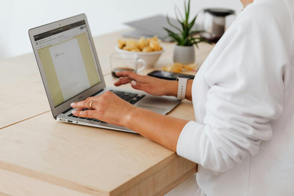Mom Making A Digital Product To Sell