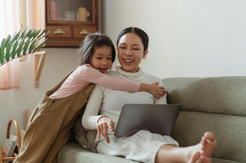 Mom Working From Home